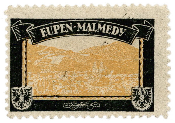 (I.B) Germany Cinderella : Lost Colony Label (Eupen-Malmedy)