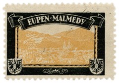 (I.B) Germany Cinderella : Lost Colony Label (Eupen-Malmedy)