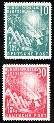 Germany Stamps # 665-66 MNH VF Scott Value $80.00