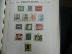 GERMANY STAMPS COLLECTION 1949 – 1977 IN SCHAUBEK ALBUM