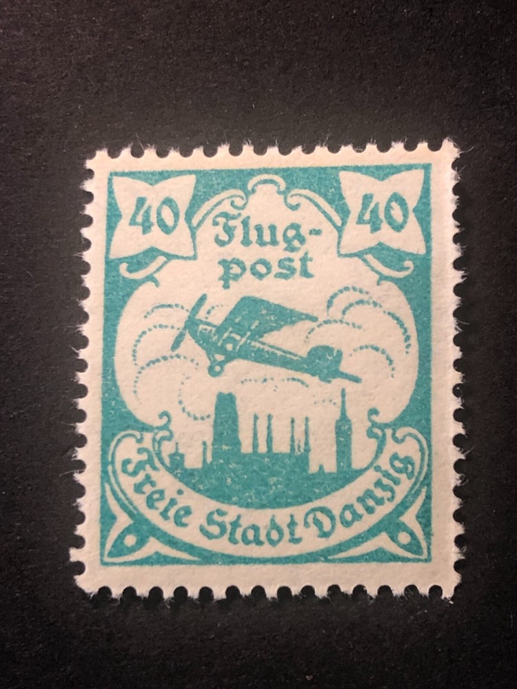 Germany POLAND DANZIG 1921 FREE STATE, 40 Mark MNH /s3 #525