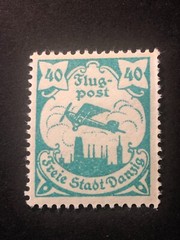 Germany POLAND DANZIG 1921 FREE STATE, 40 Mark MNH /s3 #525