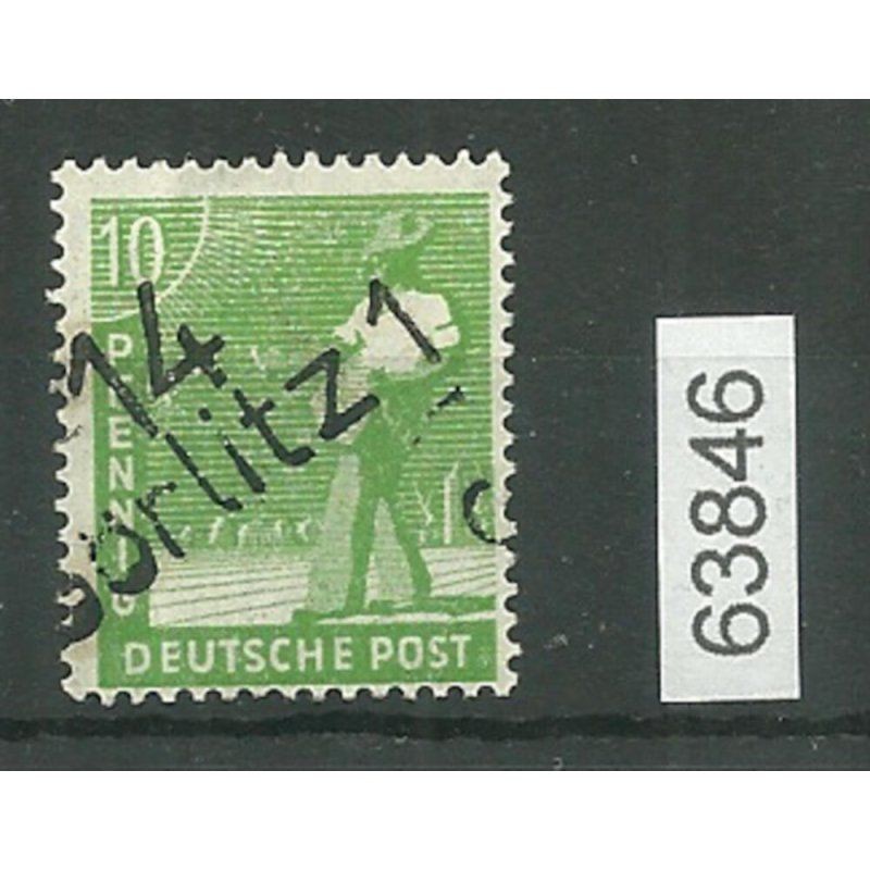 District 14 no. 022b Görlitz 1 c ** 10 Pf. checked BPP