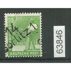 District 14 no. 022b Görlitz 1 c ** 10 Pf. checked BPP