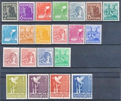 Stamps Germany, Scott # 557-577 and 571a MNH, complete set (Main Scott #s only)