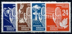 DDR 1950 276-279 ** MINT IMPECCABLE SET (I1446