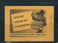 Germany DDR SC # 330c-333a-477b Five Year Plan ,Complete Booklet . MNH