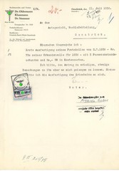 Germany Nazi era document 1938 court revenue Osnabrück fiscal