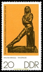 EBS East Germany DDR 1976 – Art – Bronzes – Michel 2141-2145 – MNH**