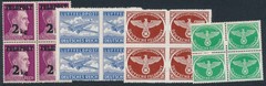 Stamp Germany Feldpost Mi 1-4 Block 1942 WWII Fascism Wehrmacht Hitler MNH