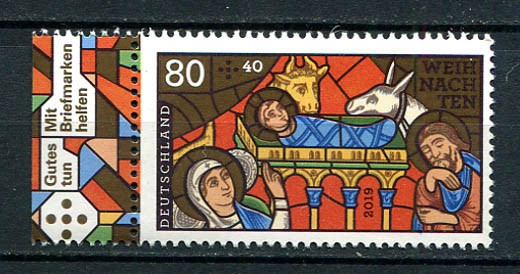Germany – BRD : Christmas stamp from 2019 – mint NH