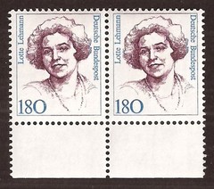 Germany 1989, Mi. Nr. 1427/Sc # 1490, women of German history, MNH