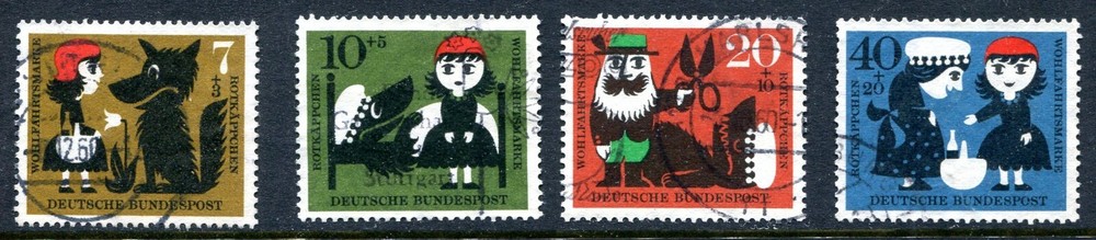 Germany 1960 Semi-Postal Used Set #B372-B375