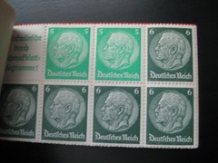 THIRD REICH Mi. #MH 39.5 scarce mint MNH stamp booklet! CV $287.50