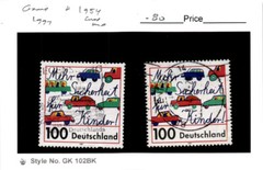 Germany, Postage Stamp, #1954 (2 Ea) Used, 1997 Traffic Safety (AB)