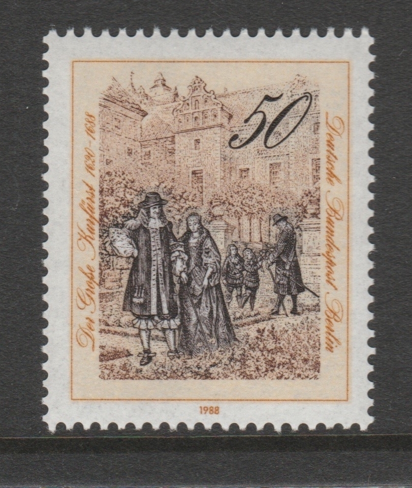 Germany Berlin 1988 Friedrich Wilhelm SG B808 MNH