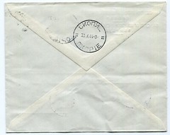 GERMANY 3rd REICH WW2 OCCUPATION MACEDONIA 1-8 COVER WITH CERTIFICATE BRUNEL VP