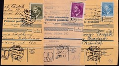 Lot Stamp Germany WWII 3rd Reich Germania Mixed On Paper Hitler Bohemia U