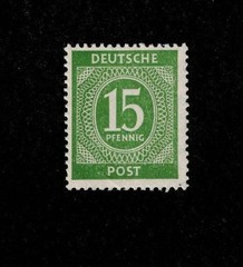 MNH Stamp Sc 541 1946 Post WWII Germany Large numeral From mint sheet