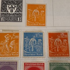 Germany Bund etc vf used MH MNH collections in High CAT