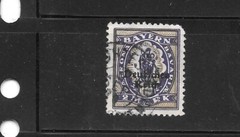 BAVARIA SC #269 1920 2M MADONNA & CHILD OLD POSTALLY USED GOOD CLASSIC STAMP