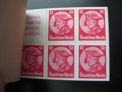 THIRD REICH Mi. #MH 32.4 scarce mint MNH stamp booklet! CV $300.00