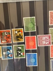West Germany Bundespost 1959-1960 stamps 2 complete years used cat £110