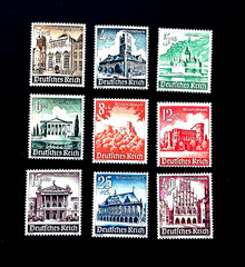 GERMANY Stamp Lot – 1940 Winter Relief Semi Postal Sn B177-85 Full Set r44