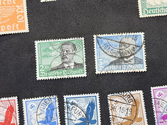 FLUGPOST German Third Reich Airmail Nazi Germany BIG 30 PC Stamp lot WWII WW2