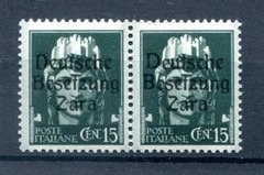 Zara 3I+II Stamp Pair MNH Fresh Post, 36EUR