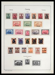 GERMANY Territories 1920-1957 Danzig Memel Saar Stamp Collection