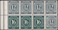 Germany #539a MH VF booklet pane of 8