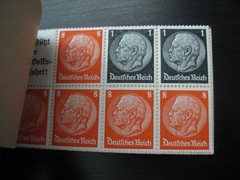 THIRD REICH Mi. #MH 36.2 scarce mint MNH stamp booklet! CV $600.00