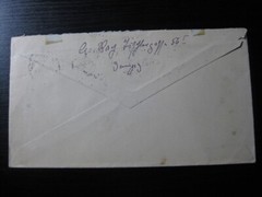 DANZIG GDANSK scarce Germania overprint cover w/ multi-franking!