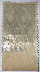 Travelstamps: Germany Offices in Belgium Stamps 25c on 20pf Mint MOGNH Wmk