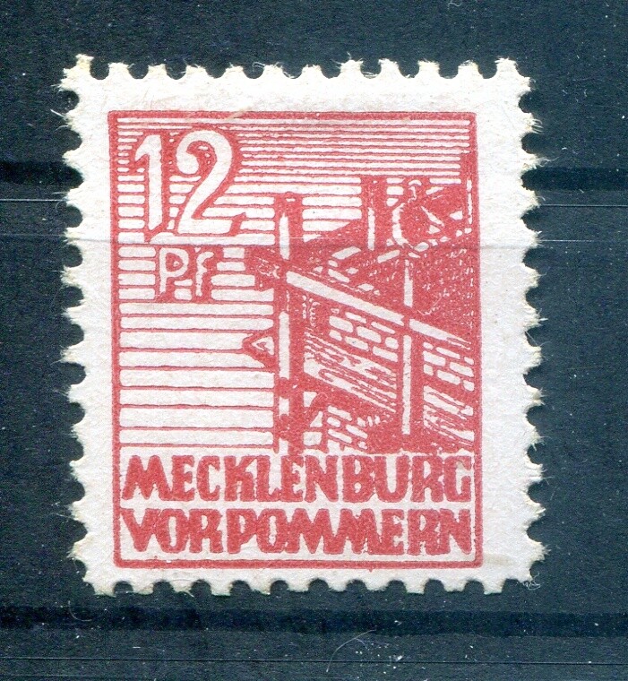 SBZ MeckPom 36xc color ** MNH MINT BPP 150EUR (79127