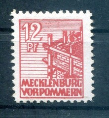 SBZ MeckPom 36xc color ** MNH MINT BPP 150EUR (79127