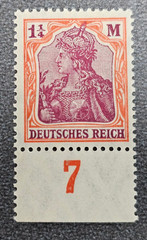 Stamp Germany Reich Germania 1,1/4 Mark 1920 Mi. Nr. 151 [🇩🇪39066-11]