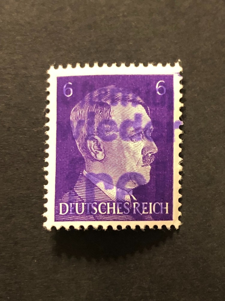 Germany 1945 Post WWII LOCAL blue ovpt (DORFSTETTEN) 6 Rpf. MNH /s2 #c25 Signed