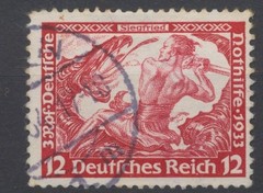 Germany Stamps 1933 Welfare Fund Wagner’s Operas 40+40 magenta SG521 CV £225