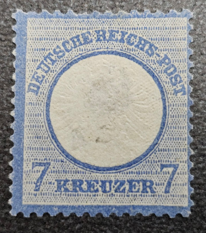 Stamp Germany Reich Brustschild Shield 7 Kreuzer 1872 Mi. Nr. 26 [🇩🇪39138-10]