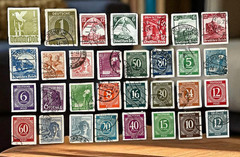 Early Classic German’s Postage Stamps 1935-48 Used VG