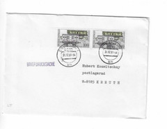 GERMANY 1991 Cover sent from Dresden to Kreuth