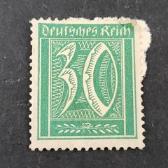 Germnay-Deutsches Reich-30 Pfennig-1921-USED