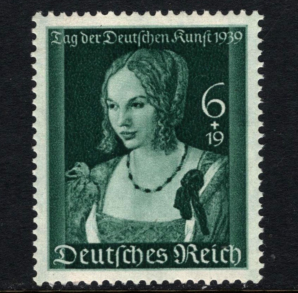 OPC 1939 Germany Venetian Woman Semi-Postal Sc#B146 Mint Lightly Hinged 46501
