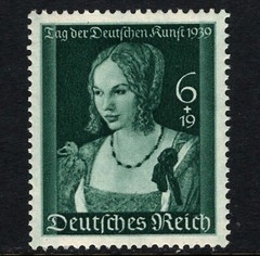 OPC 1939 Germany Venetian Woman Semi-Postal Sc#B146 Mint Lightly Hinged 46501