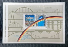 Germany 1990 1st Anniversary of Opening of Berlin Wall – Mini Sheet – MNH
