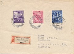 Cover Germany Bohemia Czechoslovakia WWII 1943 Wagner Set Prague