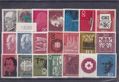 Bundesrepublik MNH ** 1960’s commemoratives