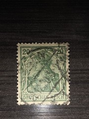 Set of Vintage Unique German Stamps from 1901 – 1910!!